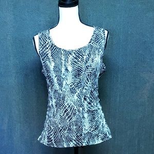 💲SALE💲Chico's Snakeskin Print Tank Size 1